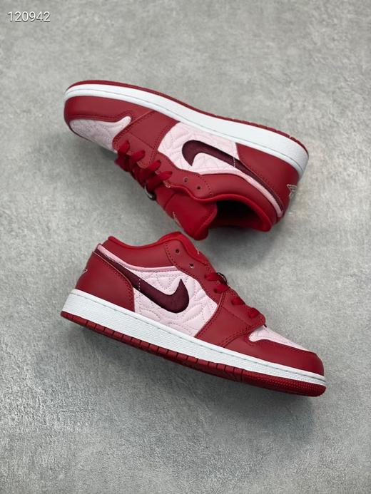 Air Jordan 1 Low 白红 圣诞节低帮 官方同步新色 原装级产物 商品图0