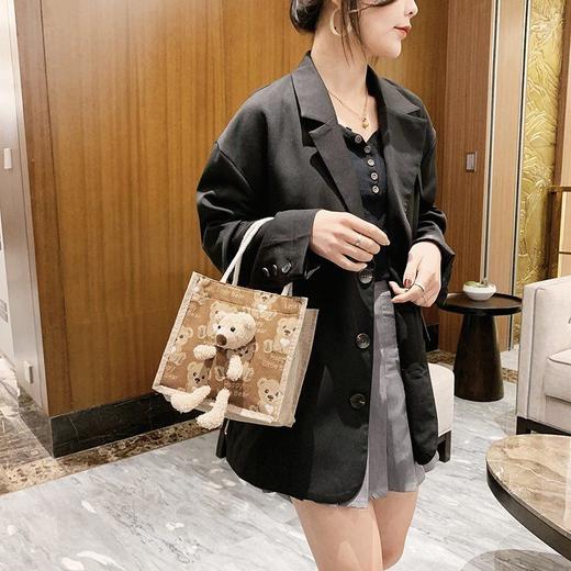 女学生手提包 化妆包ins饭盒袋便当箱包 商品图5