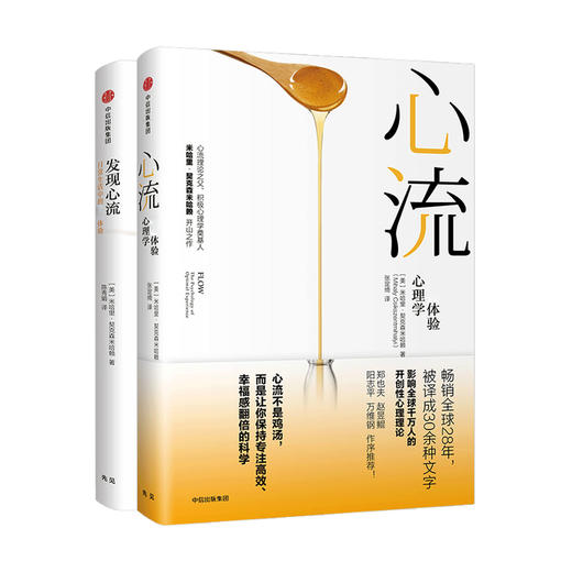 发现心流 日常生活中的最优体验+心流 体验心理学 套装2册 米哈里 契克森米哈赖 著 自我完善 商品图0