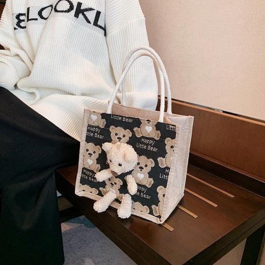 女学生手提包 化妆包ins饭盒袋便当箱包 商品图0