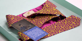 纯手工傣锦真丝百搭领带