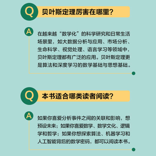 贝叶斯的博弈 数学思维与人工智能 商品图2