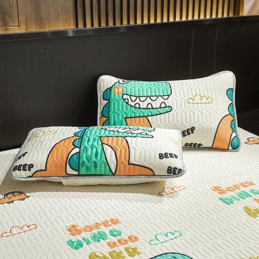 浪莎泰国乳胶凉席三件套空调软席子床可水洗可折叠夏季冰丝席家用 商品图4