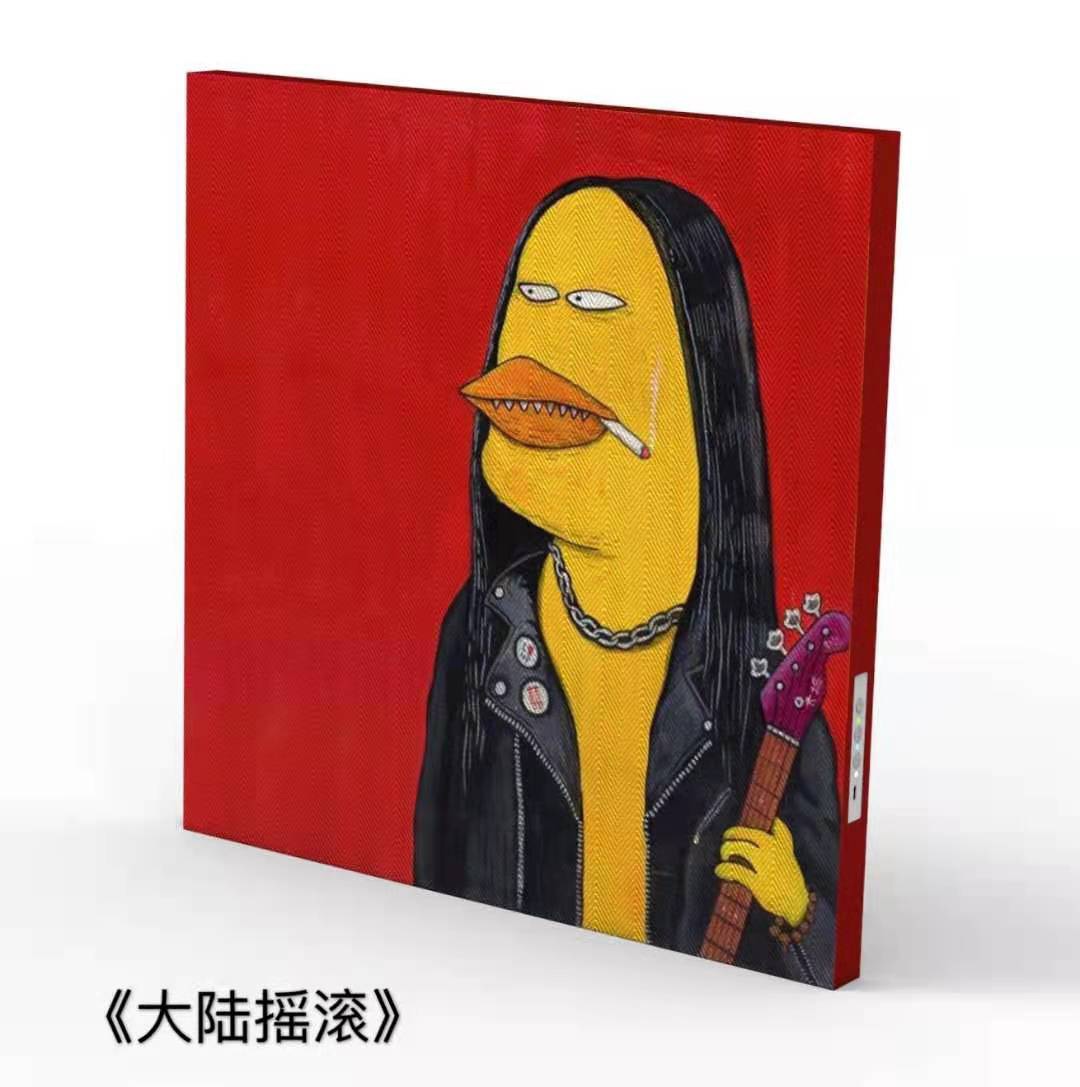 大陆摇滚-彭磊音响版画