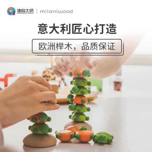 milaniwood益智游戏-叠叠龟 商品图3