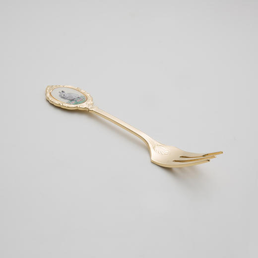 日本elfin少女兔系列餐叉叉子餐勺饭勺咖啡勺 商品图3