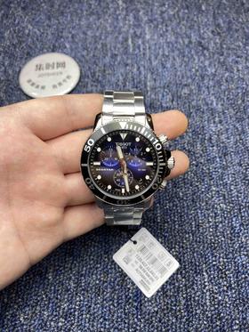原单品质 TISSOT天梭 海星系列
机芯：瑞士ETAG10.212
功能：日期/计码表/夜光