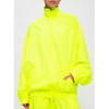 BALENCIAGA 巴黎世家 女士徽标刺绣高领外套防风服 黄绿色 643053 TJOC1 7204 商品缩略图1