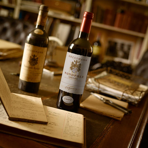 进口法国科瑞丝曼黄牌白葡萄酒750ml 商品图2