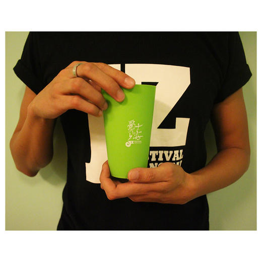 环保绿色口杯 商品图2