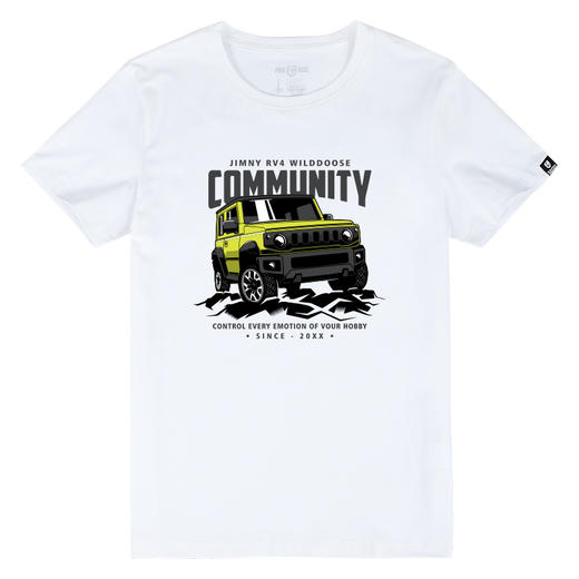 越野小钢炮吉姆尼图案印花夏季新款流行短袖t恤户外圆领经典半袖 NMT-1318 商品图2