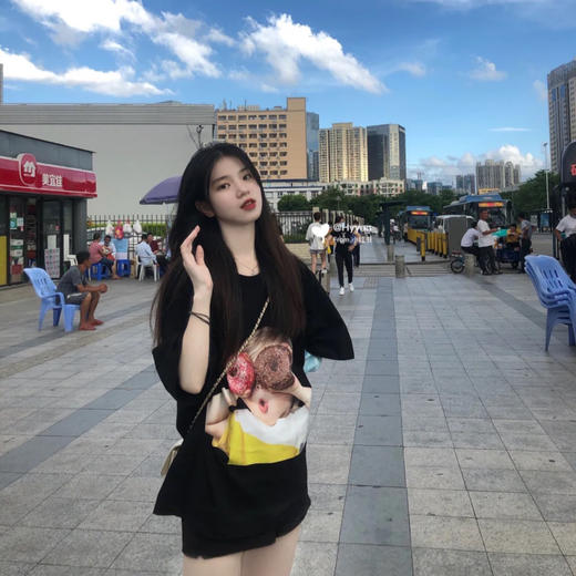 清仓特价 ADLV甜甜圈T恤 短袖 商品图0