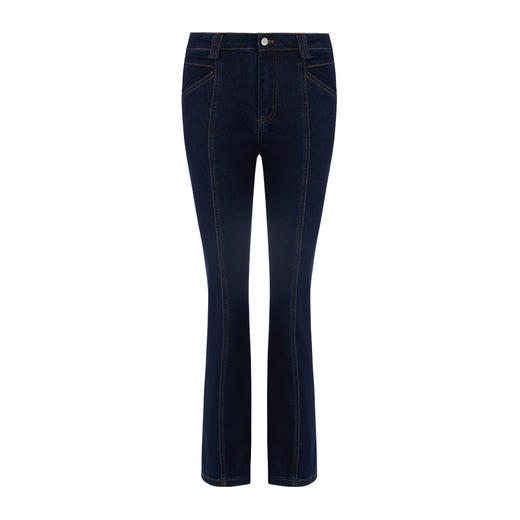 VIMAGE纬漫纪品牌女装百搭显瘦修身弹力九分牛仔裤VA2105119 商品图4