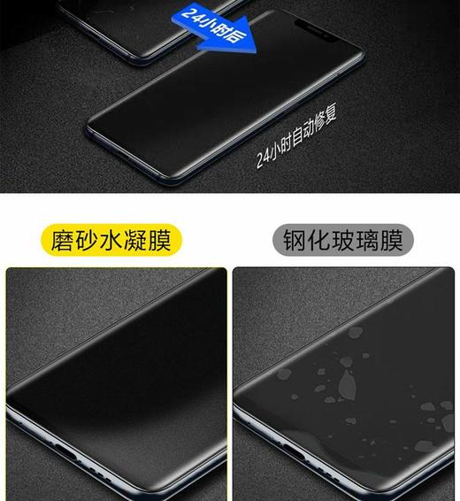 进口磨砂水凝膜全包边适用于华为P30PRO,荣30pro/nova7pro水凝膜 商品图3
