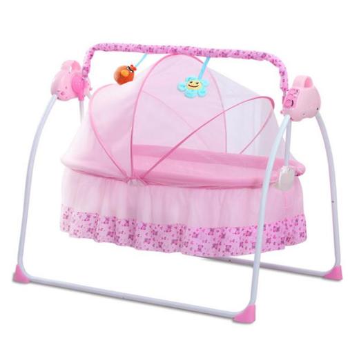 【婴儿用品】婴儿床智能电动摇篮摇床加长哄睡母婴用品 商品图2