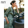 IWY/绿色七分袖职业西装套装时尚办公女神装经理团体服饰OL CP1249 商品缩略图3