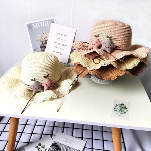 【夏季儿童草帽韩版】帽子出游防晒渔夫帽时尚饰品遮阳帽潮 商品图2