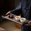 日式竹篾茶托盘 竹制席面干泡壶承壶垫茶托盘长方形 商品缩略图4