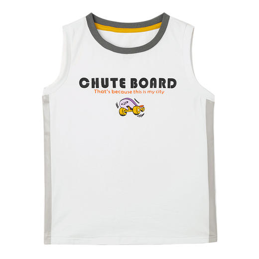 【纯棉薄款男童背心】夏季新品男童圆领无袖背心薄款棉质运动上衣 商品图6