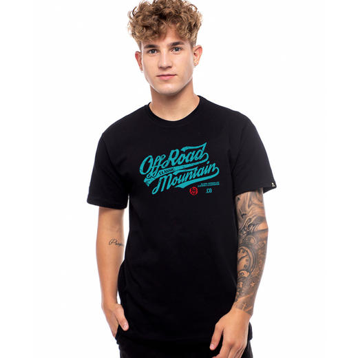 夏季新款男女潮牌字母越野offroad圆领T恤短袖复古印花时尚休闲衫 NMT-1321 商品图0