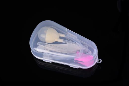婴儿口吸式吸鼻器鼻涕屎清洁器导管式防逆流硅胶吸鼻器喂药器套装 商品图4