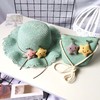 【夏季儿童草帽韩版】帽子出游防晒渔夫帽时尚饰品遮阳帽潮 商品缩略图4