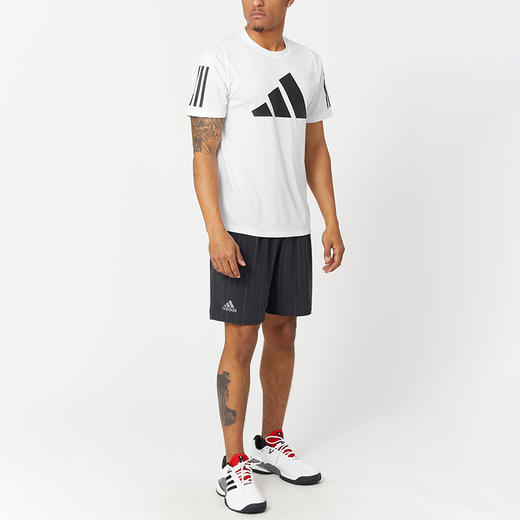 adidas阿迪达斯网球服男条纹运动休闲短裤子GRAPHIC SHORT GL5818 商品图3