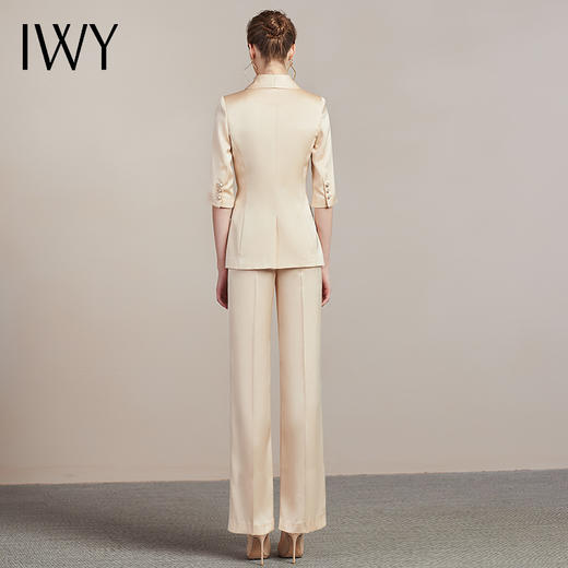 IWY/高端休闲西装套装女主持人正装美容院工作服薄款职业时尚气质212027C1+P2 商品图4