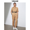 VIMAGE纬漫纪品牌女装夏款帅气工装显瘦高腰长裤连体裤VB2107156 商品缩略图2