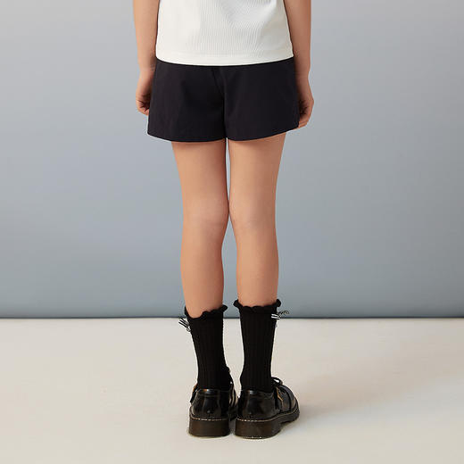 【撞色不规则裙裤】童装夏季新品女宝不规则撞色裙裤薄款短裤 商品图3