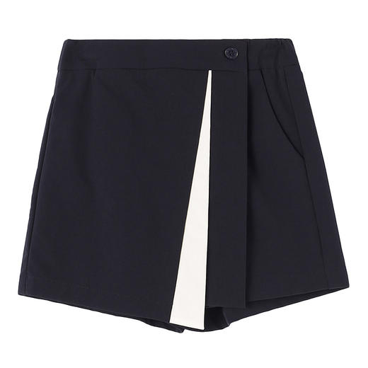 【撞色不规则裙裤】童装夏季新品女宝不规则撞色裙裤薄款短裤 商品图6