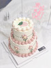 复古手绘蛋糕，全部无添加动物奶油制作，温度不同颜色会有稍许色差，介意绕行 商品缩略图1