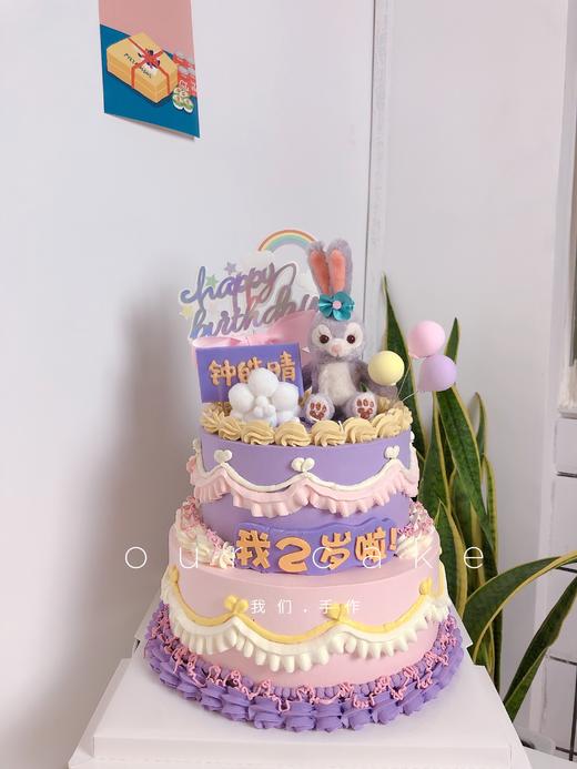 星黛露兔子双层复古蛋糕-低糖处理无添加 商品图1