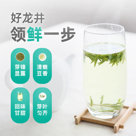 西湖龙井2021新茶正宗雨前春茶200g 商品图1