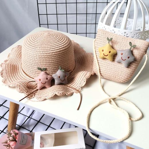 【夏季儿童草帽韩版】帽子出游防晒渔夫帽时尚饰品遮阳帽潮 商品图3
