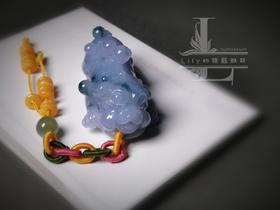 “旺财”一只紫罗兰翡翠狗狗