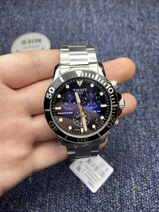 原单品质 TISSOT天梭 海星系列
机芯：瑞士ETAG10.212
功能：日期/计码表/夜光 商品图1