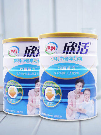 伊利欣活 中老年营养奶粉礼盒装送礼【伊利】 商品图1
