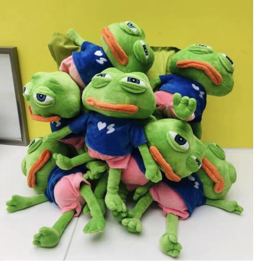 PEPE-青蛙玩偶靠垫 商品图0