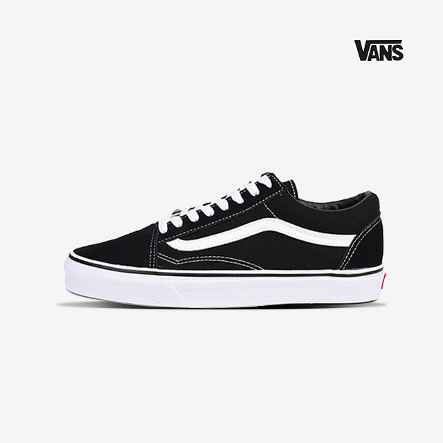 Vans Old School 万斯经典款男女滑板鞋 火