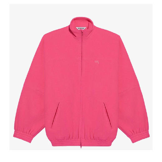 BALENCIAGA 巴黎世家 女士刺绣徽标绒绒外套 粉色 643053 TJQ32 5900 商品图0