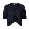 VIMAGE纬漫纪品牌女装休闲百搭V领衬衫纯色小上衣V1513108 商品缩略图5
