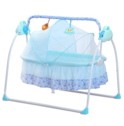 【婴儿用品】婴儿床智能电动摇篮摇床加长哄睡母婴用品 商品图1