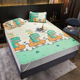 浪莎泰国乳胶凉席三件套空调软席子床可水洗可折叠夏季冰丝席家用