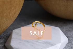 jorge morales 心形开口戒指