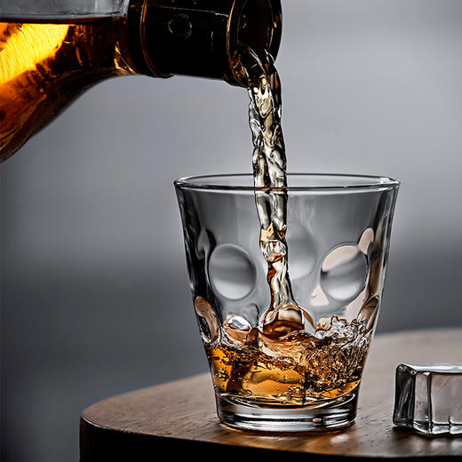 EROSHEBO艾罗赫柏日本进口创意纹玻璃杯家用果汁杯牛奶杯泡茶杯子水杯 商品图1