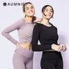 AUMNIE | 裸感前环绕长袖上衣 / NUDE FRONT WRAP LST 商品缩略图1