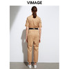 VIMAGE纬漫纪品牌女装夏款帅气工装显瘦高腰长裤连体裤VB2107156 商品缩略图5