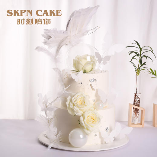 花繁蝶欢女神网红蛋糕 商品图1