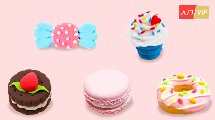 甜点系列粘土教程丨梦想派出品